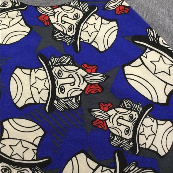 Lularoe Uncle Sam tee size medium - Picture 5 of 5